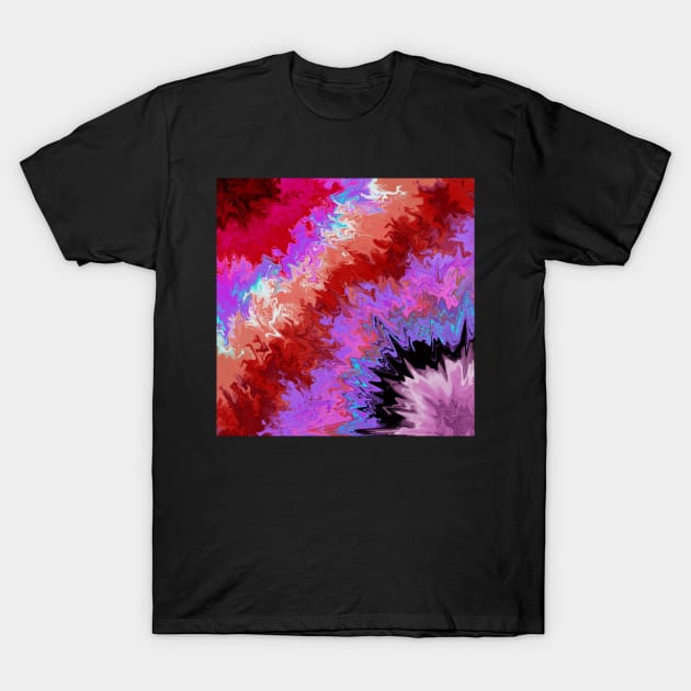 Groovy abstract no.101 T-Shirt by CreaKat